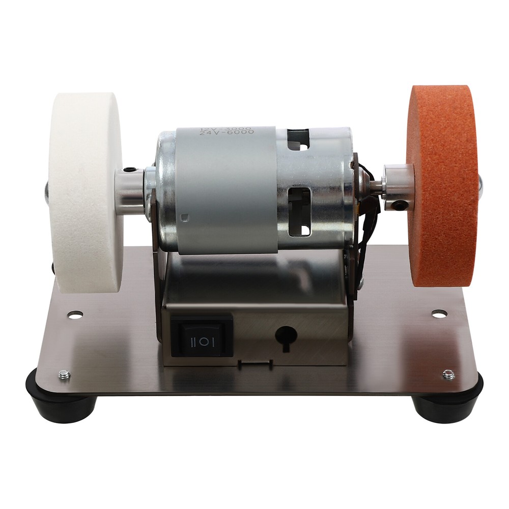 Electric Benchtop Grind Sander with Adjustable Variable Speed for Grinding