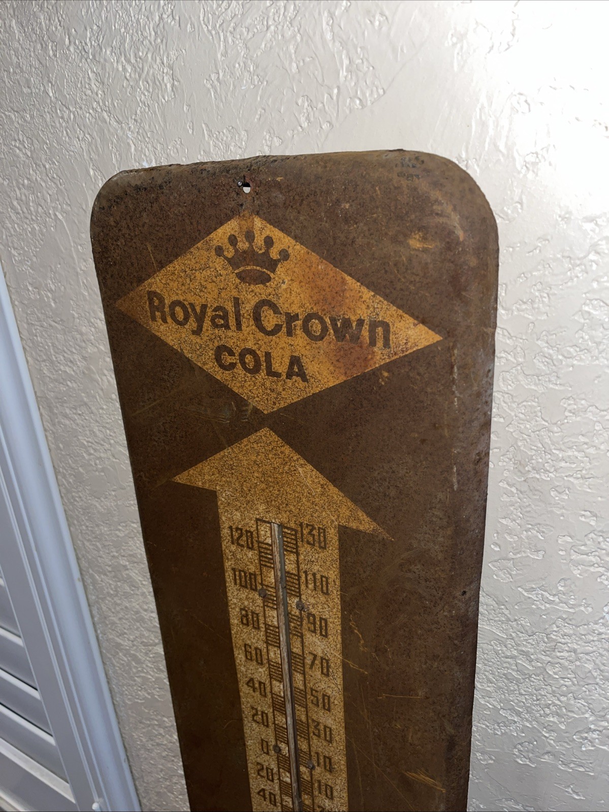 Vintage Royal Crown Cola “Better Taste Calls for RC” Thermometer