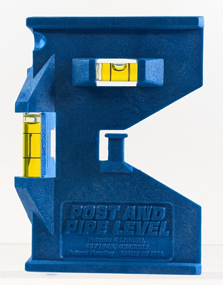 Empire 720 POLYCAST Post Pipe Level Blue 9" – Durable Plastic Tool – NEW