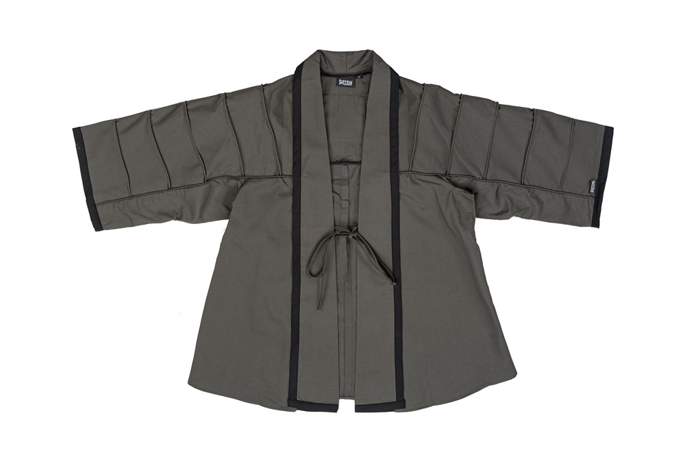 Tactical Refined Embroidered Blouse Outer Robe Cape Training Jacket