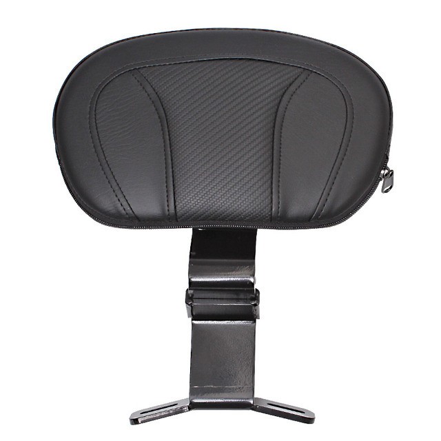 Front Driver Rider Backrest Pad For Harley Touring Street Road Glide 2009-2022