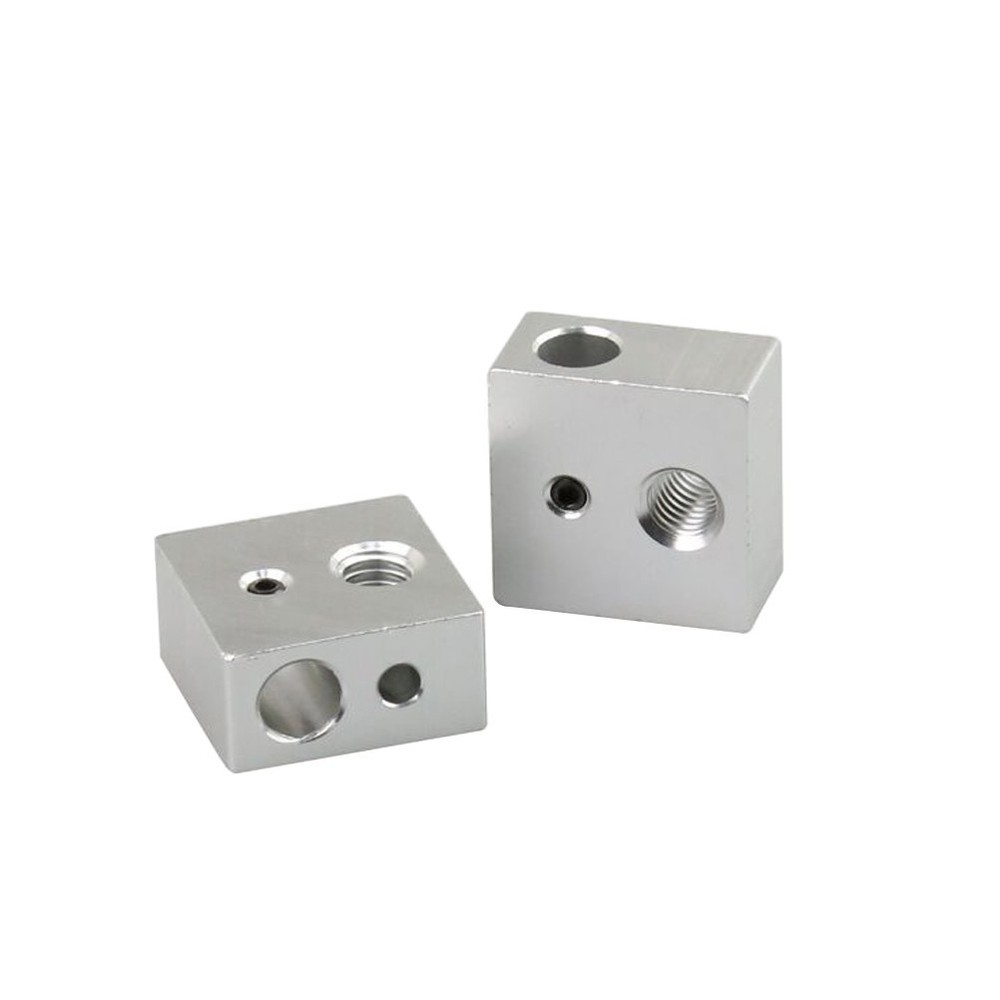 3 Pcs Printer Accessories Heater Block High Temperature Aluminum Heating