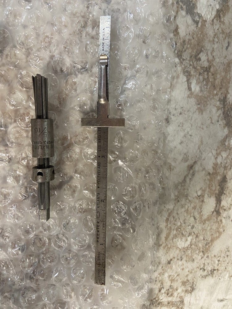 TOOLS Punches, new tap misc drill bits see pictures