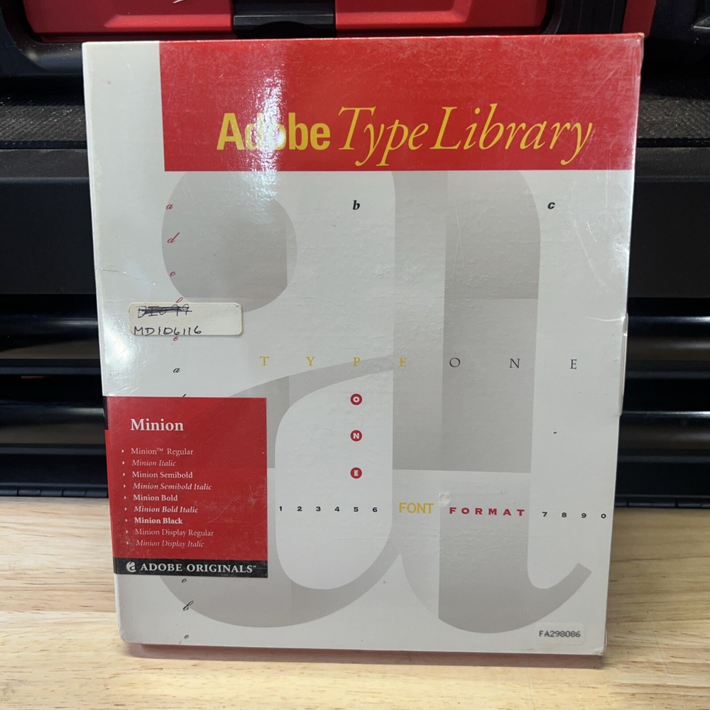 Adobe Type Library Minion