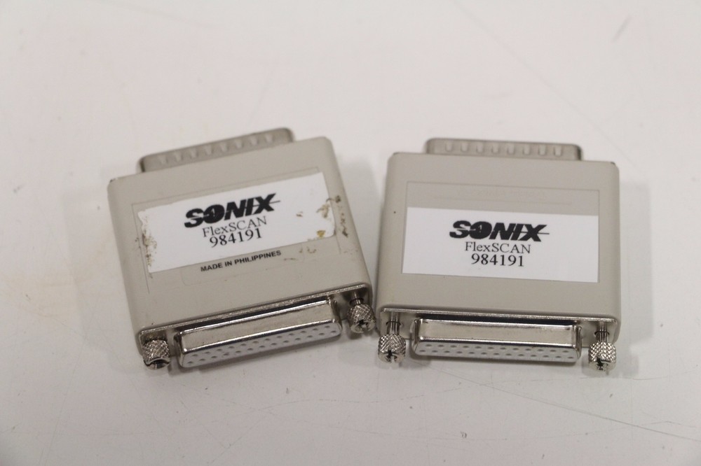 Lot of (2) Rainbow Technologies SONIX Flexscan Software Key Parallel Adaptor
