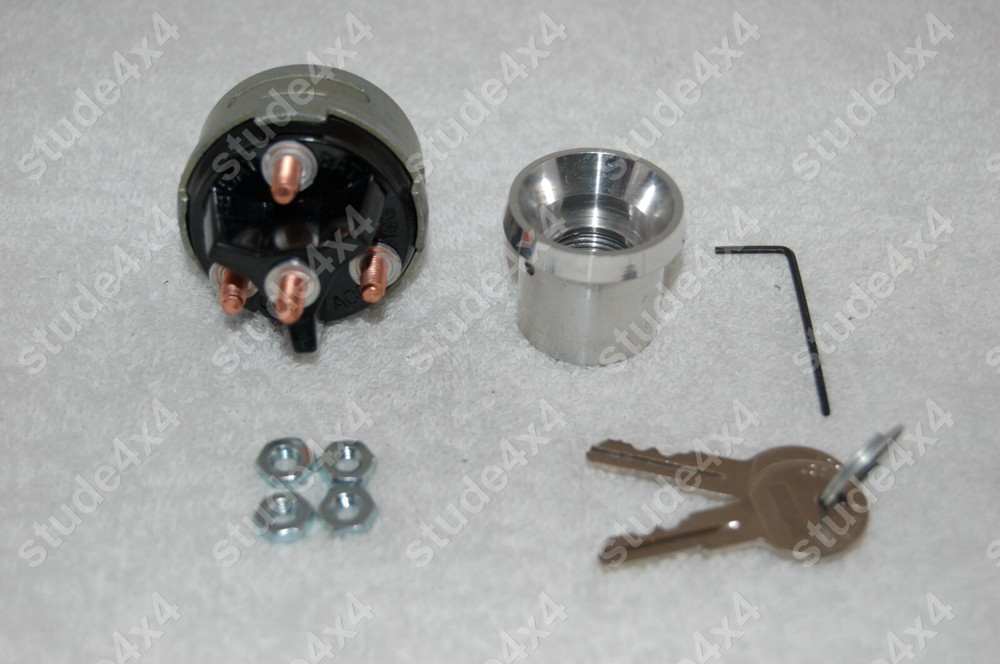 STUDEBAKER IGNITION SWITCH WITH KEYS NON-ORIGINAL TYPE 1955-66 # 800840