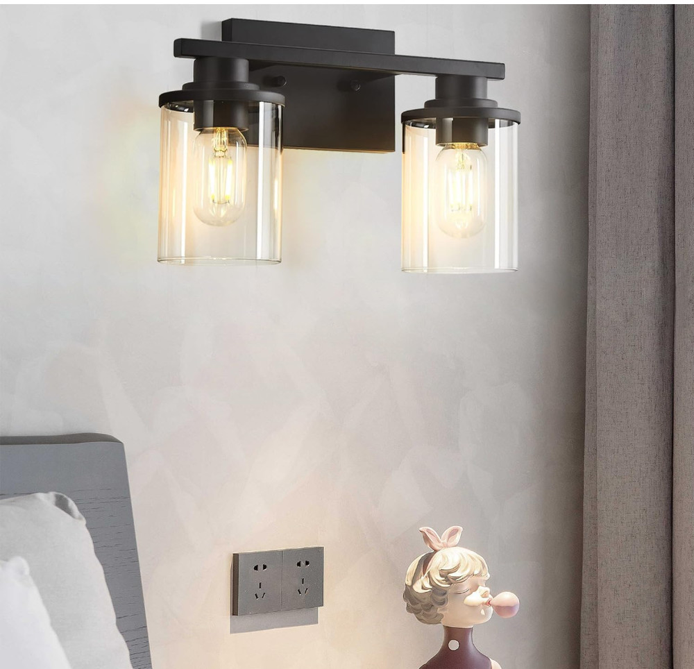Stambord 2 light bathroom light fixture
