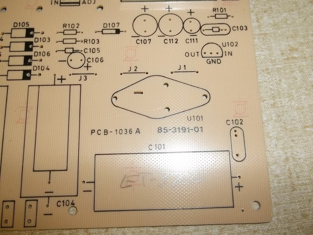 Gigatek Blank Board 85-3191-01 PCB-1036A *FREE SHIPPING*