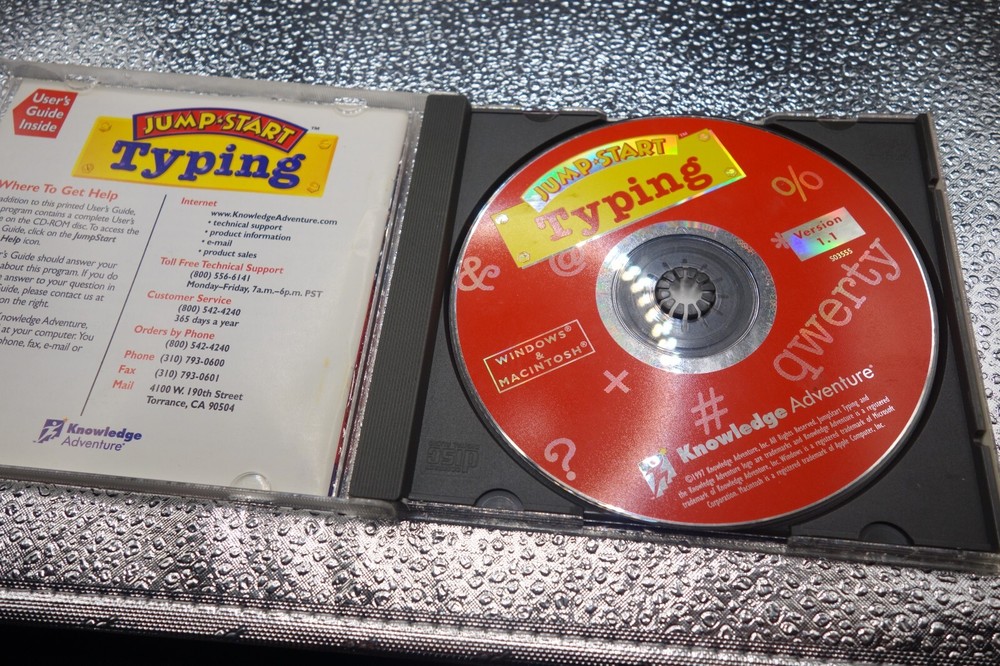 Jump Start Typing Ages 7-10 (PC, Windows, Mac, CD-Rom)