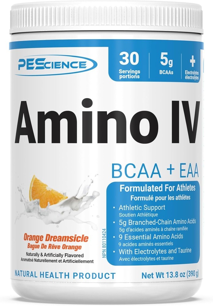 ino IV BCAA & EAA Powder, ential ino Acids, Taurine,