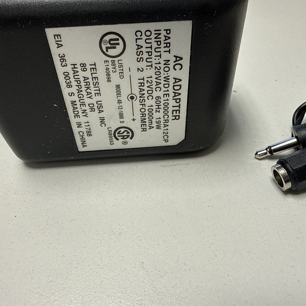 Telesite Power Supply & Mini Microphone mic 12vdc-ps