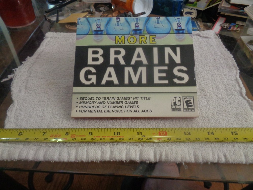 More Brain Games Computer Program (BOX#YOSHI)