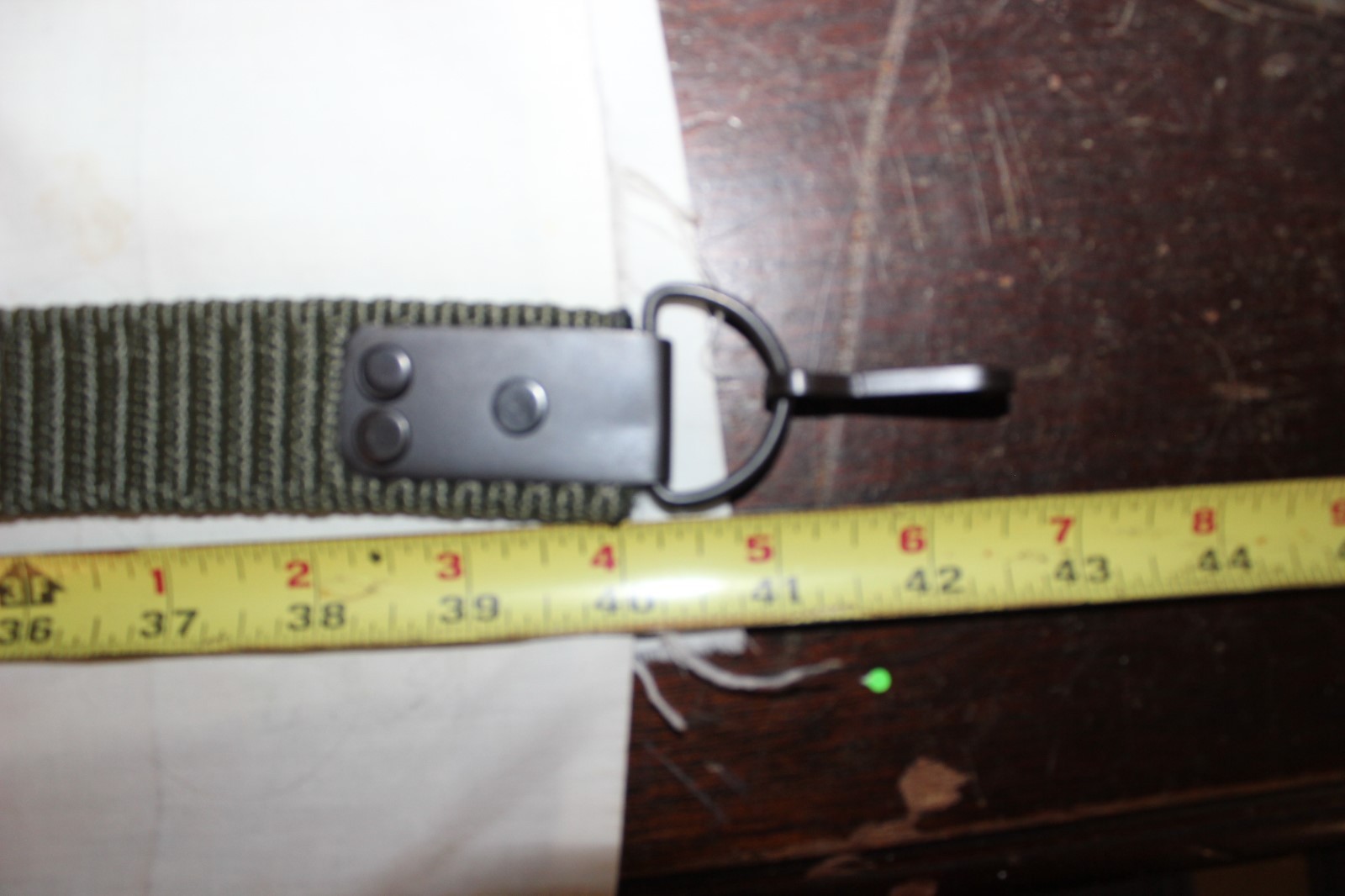 Romanian Military Issue 7.62 7.62x39 Green Nylon Rifle Sling ComBloc