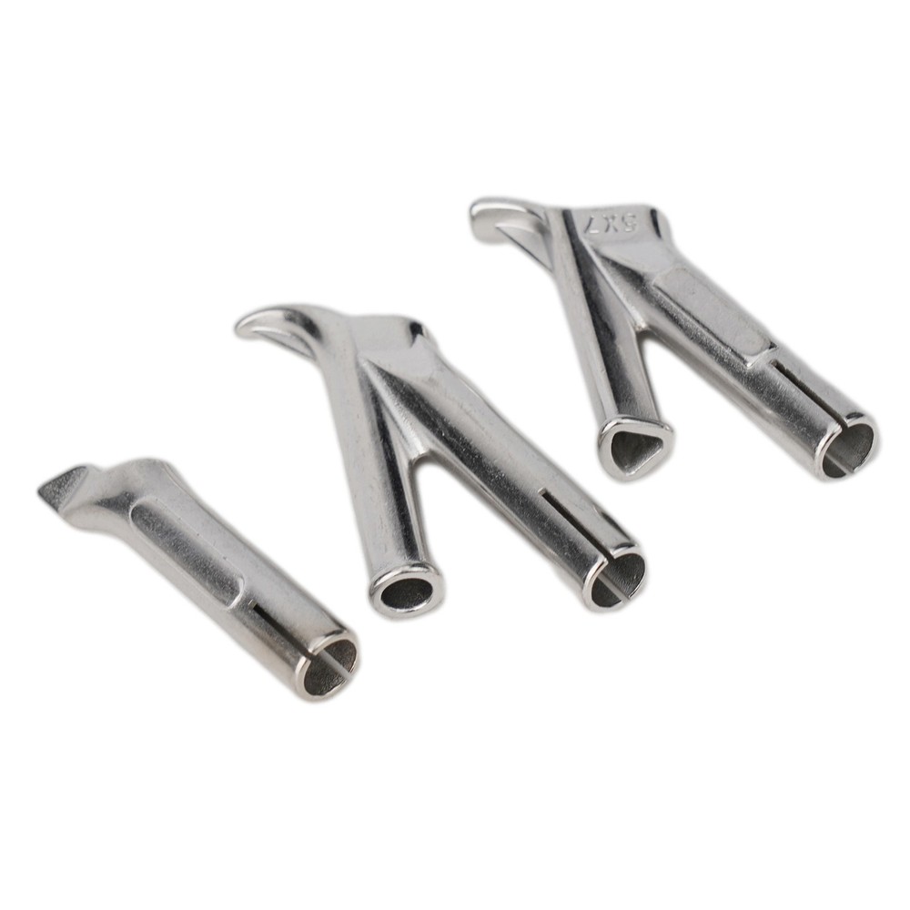Speed Welding Nozzle Kit Silver Titanium Alloy Versatile Tools