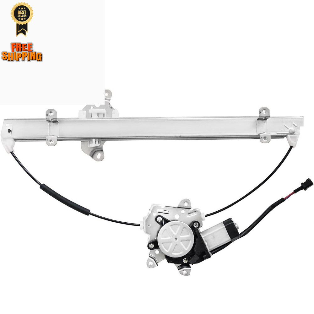 741-348 Front Driver Side Power Window Regulator with Motor Assembly...