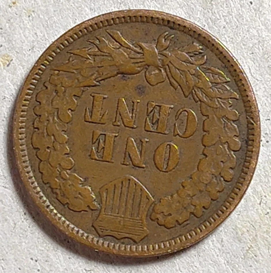 1908 Indian Head Cent / Coin #I081
