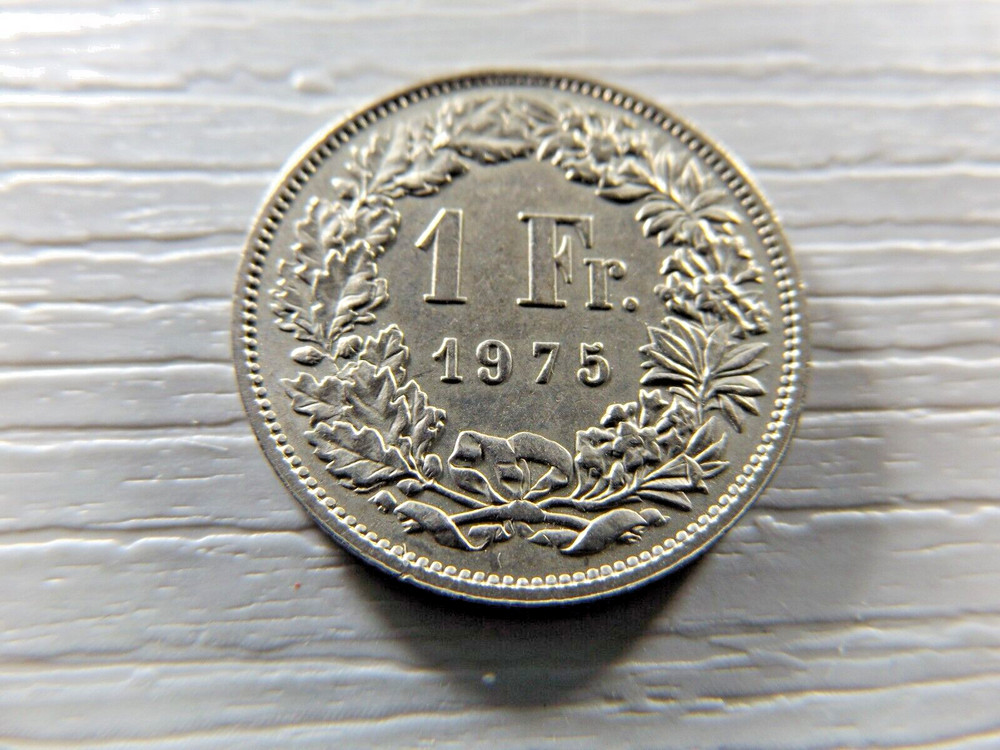 SWITZERLAND 1975 1 Franc