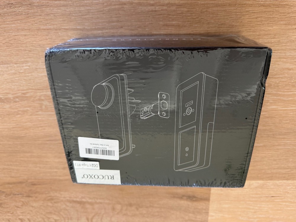RUCOXO D02 BLACK BT D SERIES TOUCHSCREEN DEADBOLT SMART LOCK