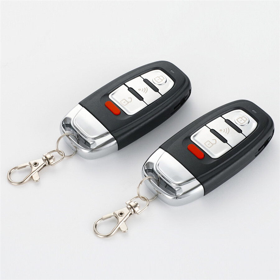 Car Engine Ignition Push Button Remote One Key Start Alarm System Security Kits