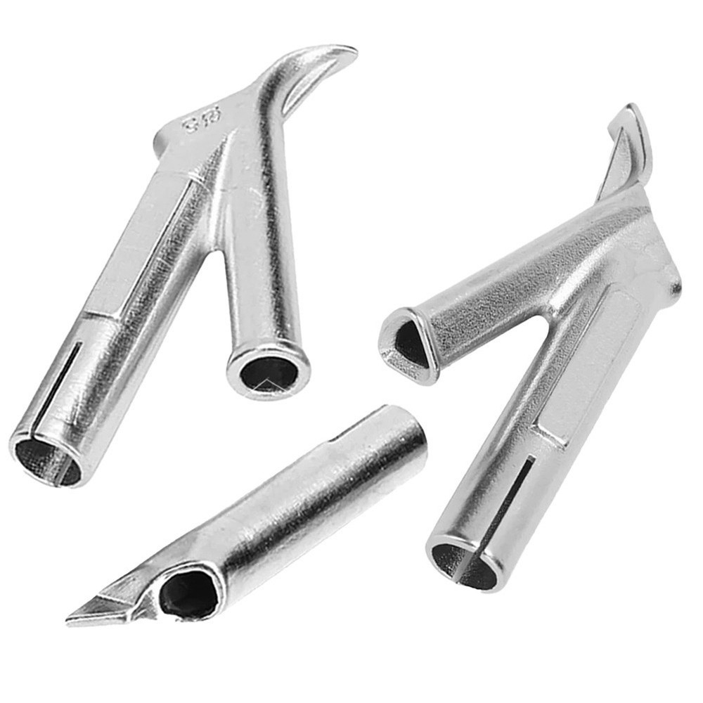 Premium Triangle Speed Welding Nozzle Set (4pcs) for Efficient Welding
