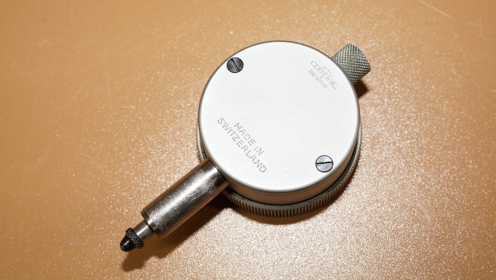 Compac Agie Losone Type 342A Dial Indicator .0002" Switzerland