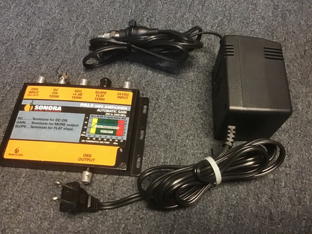 SONORA PAL5 DBS Amplifier With Power Supply