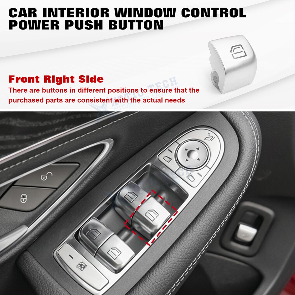Window Master Switch Power Push Button Replace For Mercedes Benz C S E Class