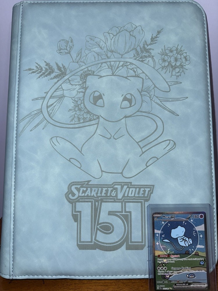pokemon 151 master set binder (made to order)