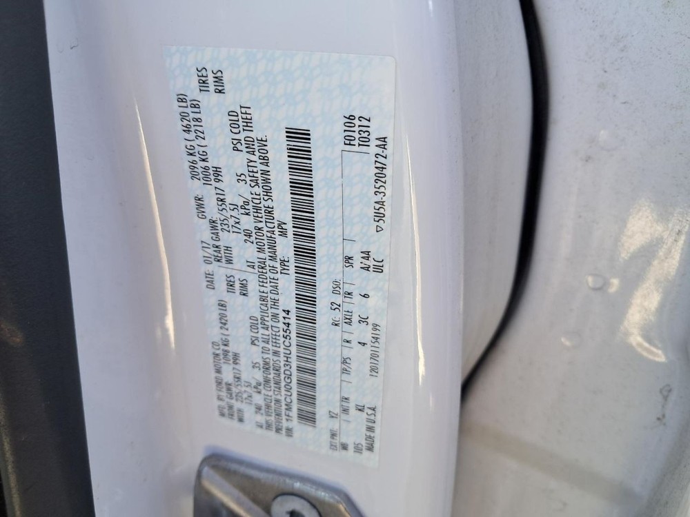 Fuse Box Engine Fits 17 ESCAPE 4813408