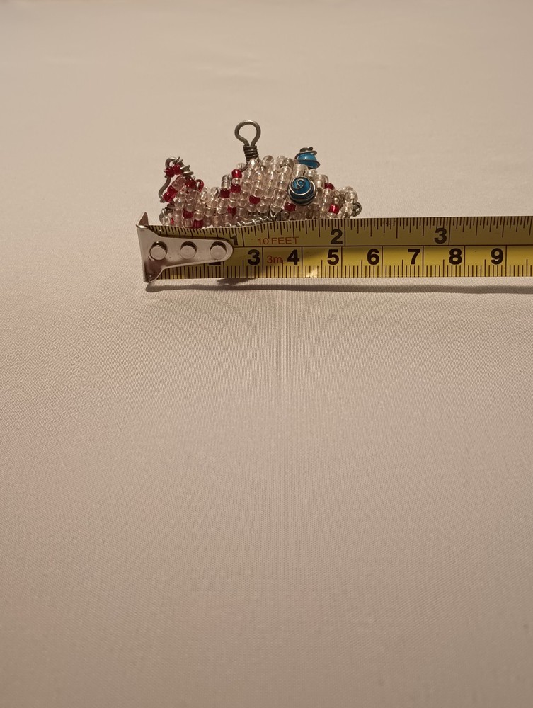handmade beaded wire animal figurines