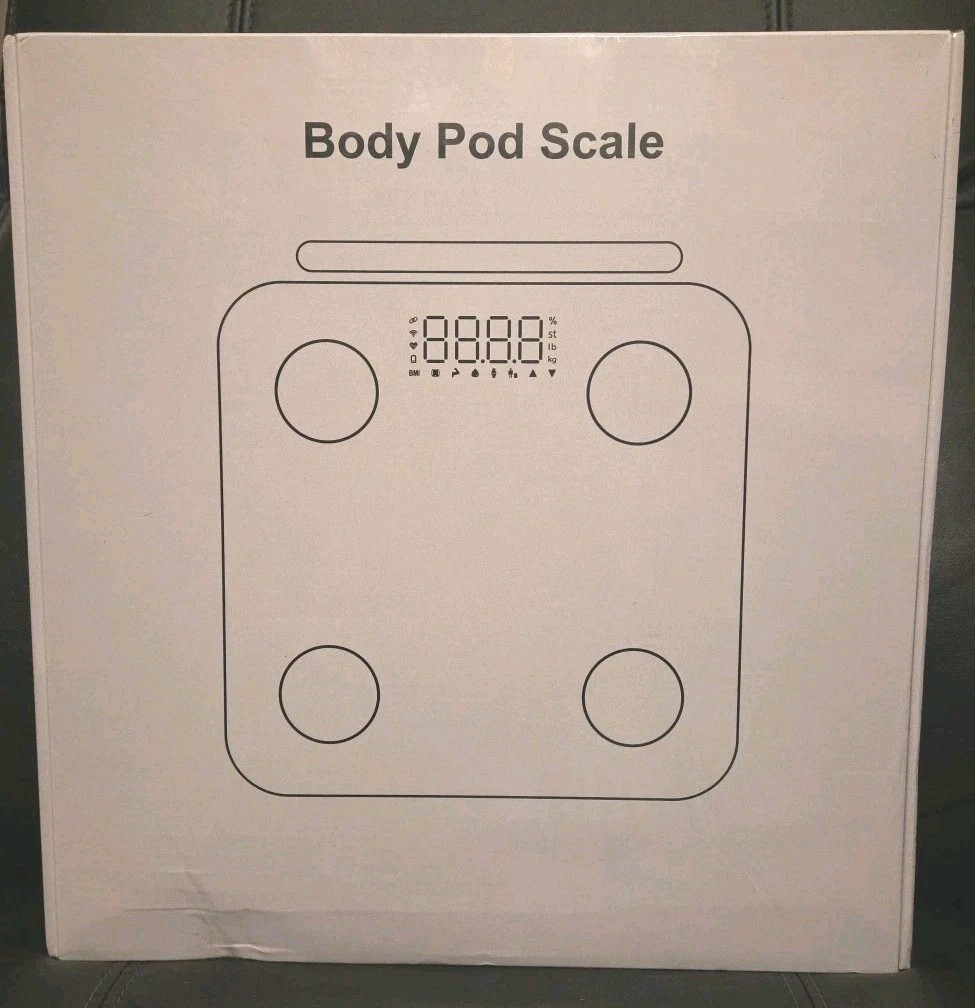 The Body Pod Smart Health Scale - Body Fat 8-Electrode 400lbs Limit NEW Sealed