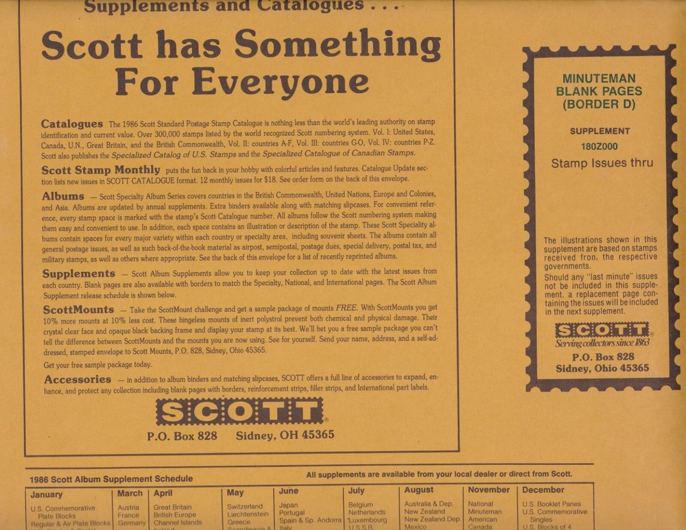 KAPPYSstamps SCOTT AMERICAN 40 BLANK PAGES 170Z000  #3