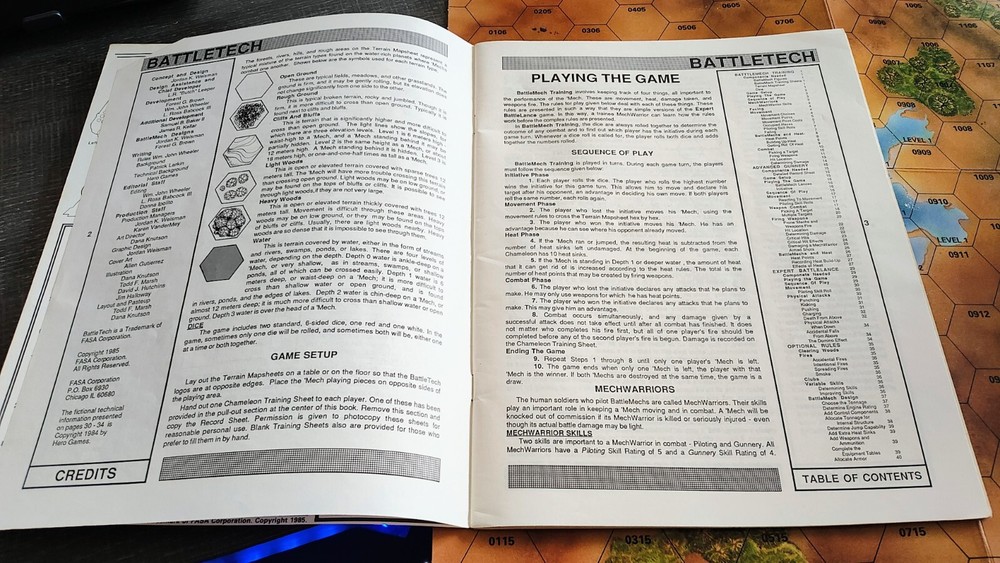 1996 BattleTech Fourth Edition Game 1604