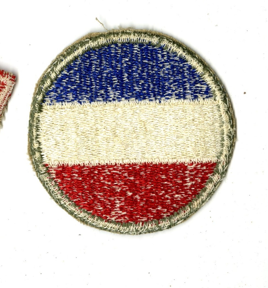 Army Ground Forces White Back Patch WWII Original