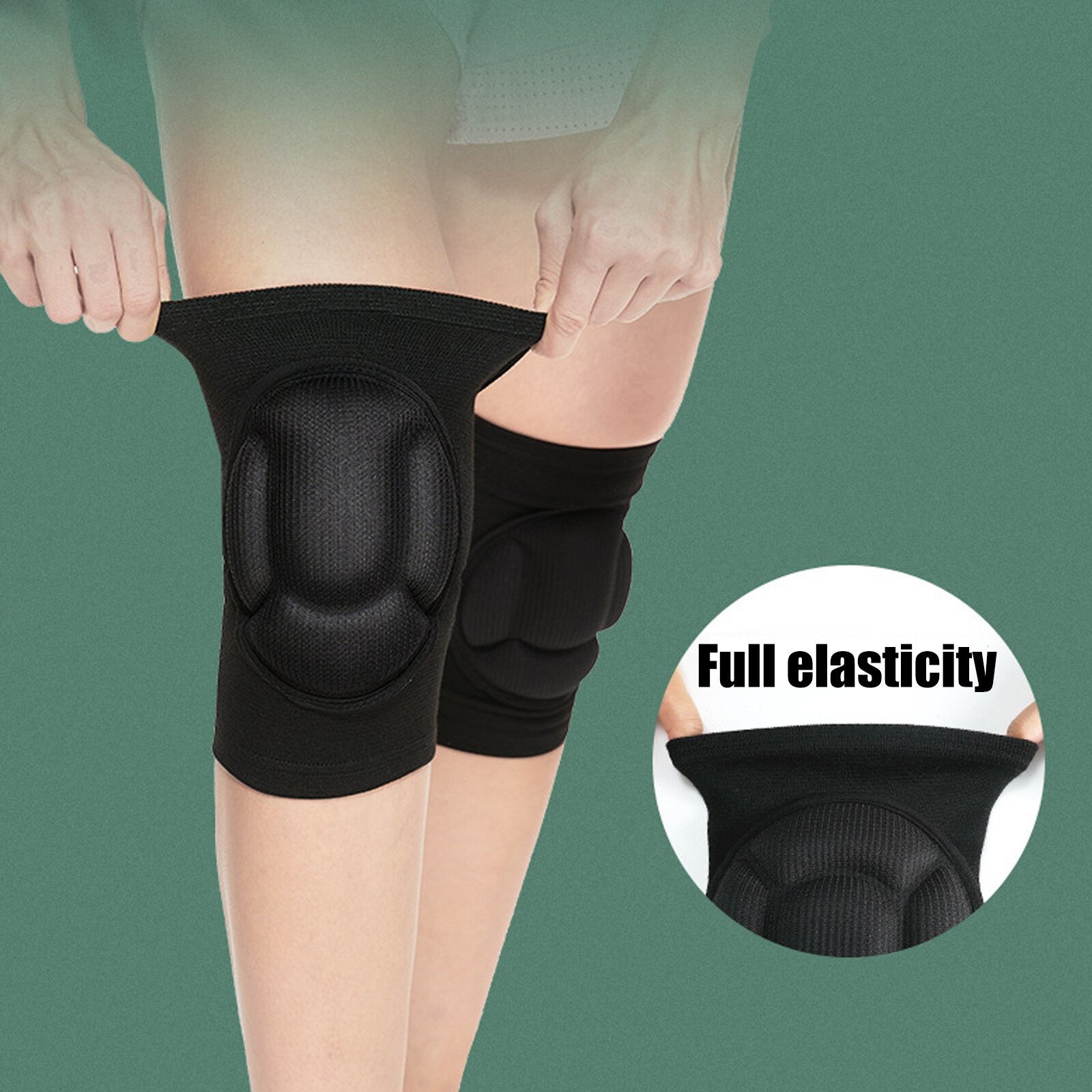 2 Pair Professional Knee Pads Leg Protector For Sport Work Flooring Construction