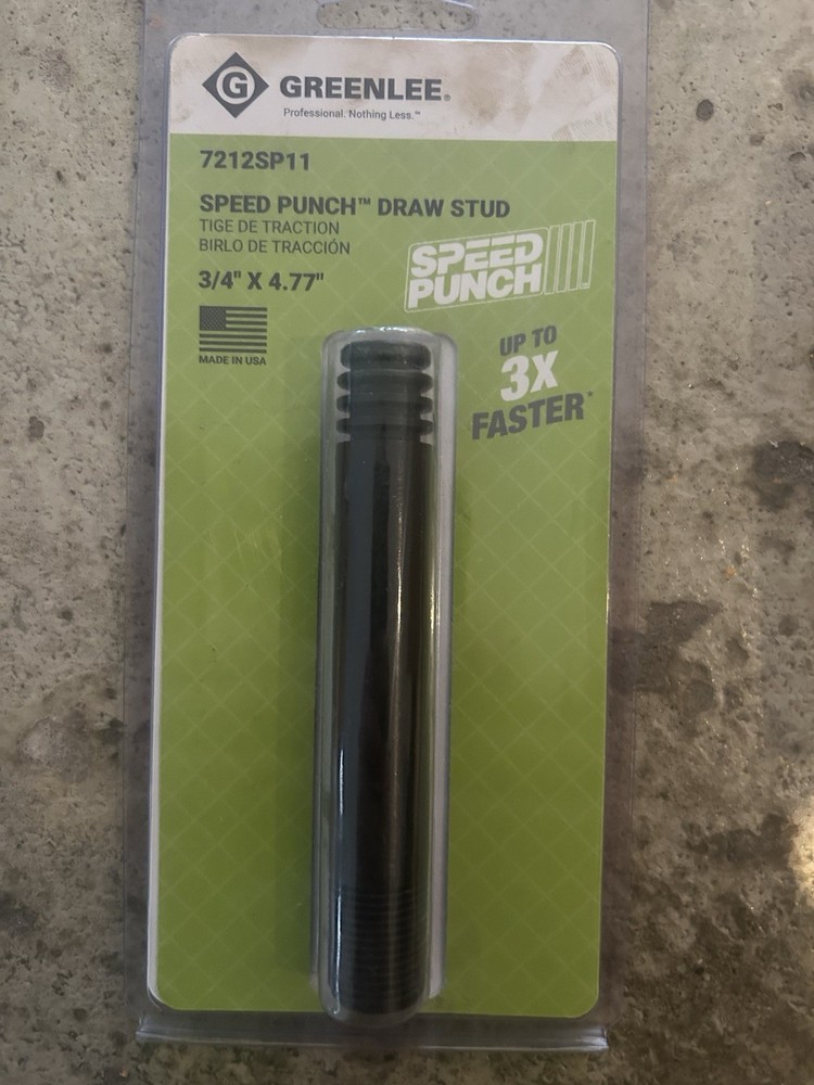 Greenlee Draw Stud K0 Speed (p0p) 7212SP12
