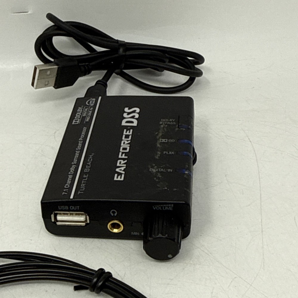 Turtle Beach Ear Force DSS 7.1 Dolby Surround Sound Processor Tested Optical USB