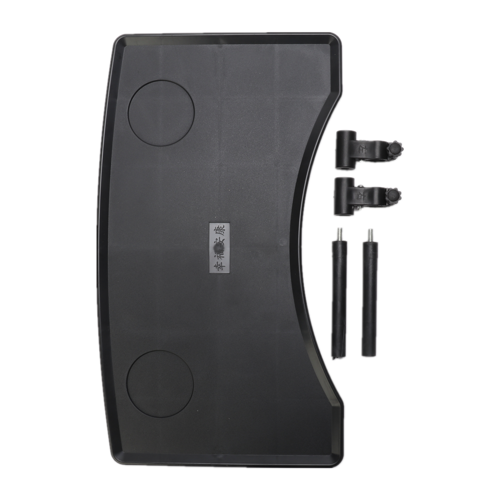 Wheelchair Table Tray w/Cup Holders Durable Removable for Easting Reading US