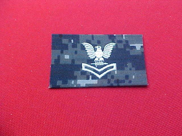 US Navy  E - 5  Cap patch for Navy Digital ( NWU )  2nd class Petty Officer