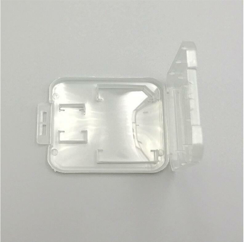 10Pcs Micro SD SDHC Memory Card Case Holder Box Storage Hard Plastic Transparent