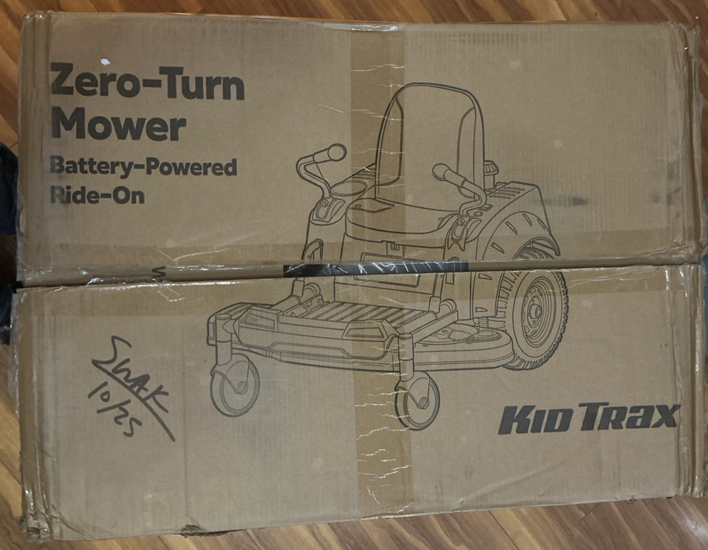 Kid Trax Zero Turn Lawn Mower 12-Volt Ride-On