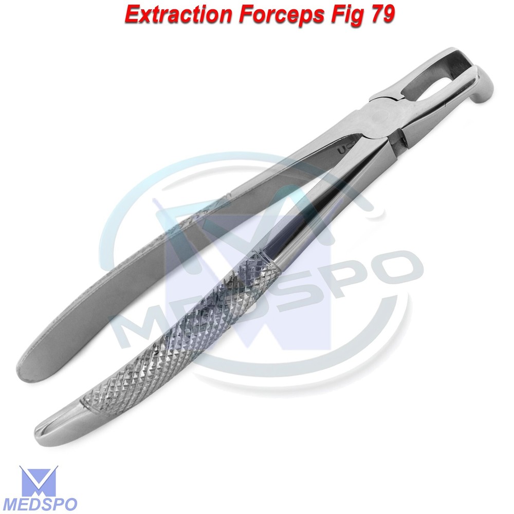Dental Fig.79 Tooth Extraction Forceps For Lower Wisdom Teeth Extracting Tool CE
