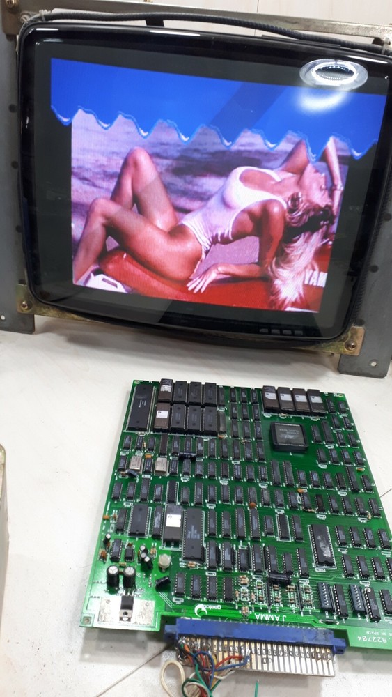 SPLASH * working orıjınal JAMMA PCB