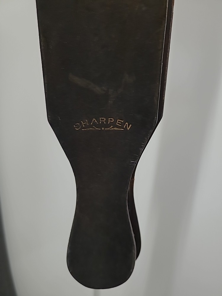 Antique Stebbins Hardware Chicago Illinois Razor Sharpening Strap