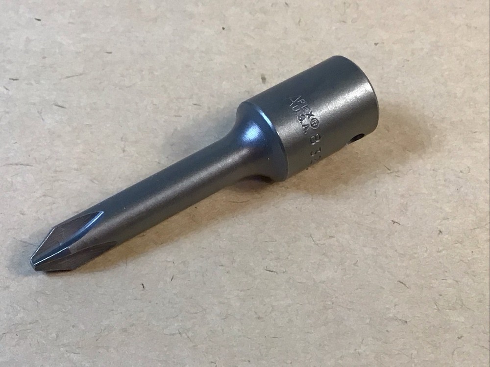 Apex 832Pt- Socket Bit, 3/8 In. Drive  #2 Phillips NEW