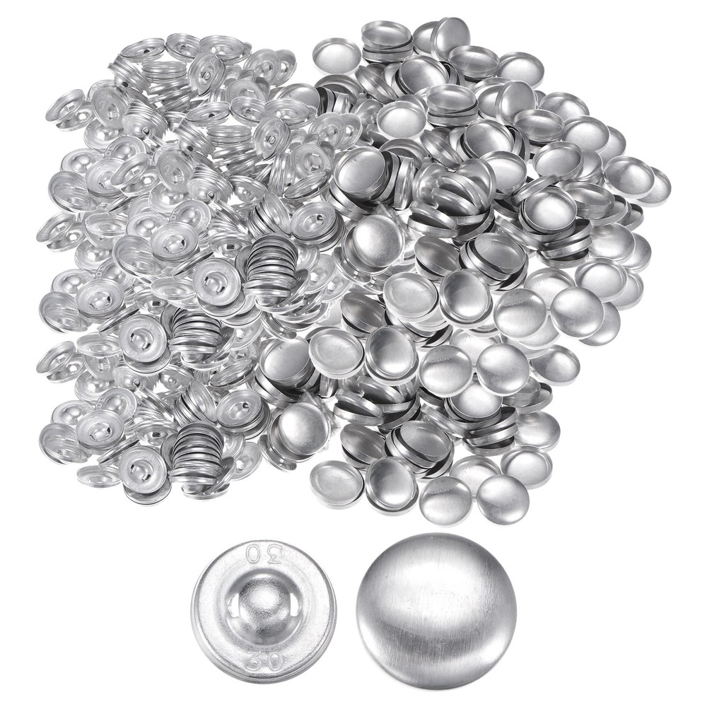500 Set Button Supplies 30L19mm/0.75" for Button Maker Machine
