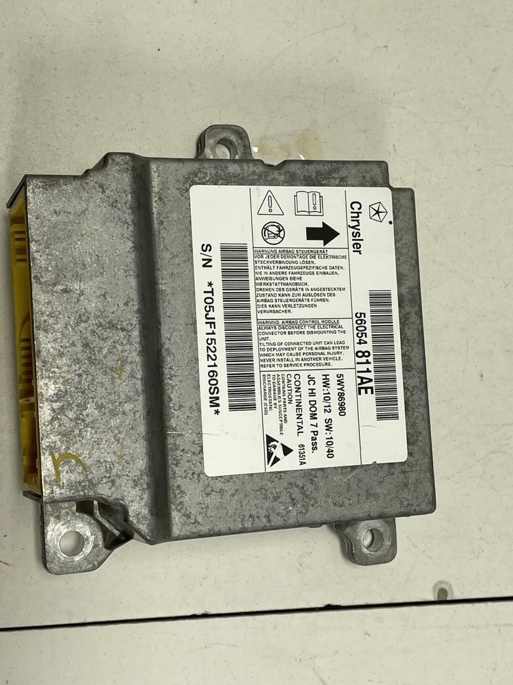 2012 DODGE JOURNEY BAG CONTROL MODULE OEM+