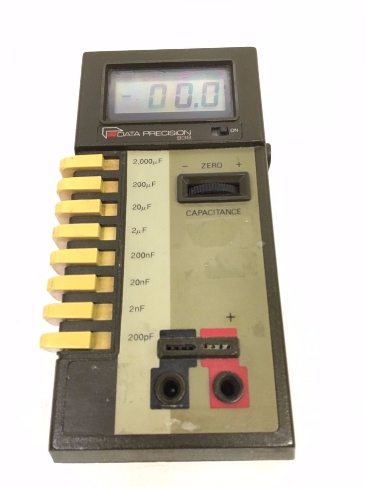 DATA PRECISION 938 CAPACITANCE METER *USED*