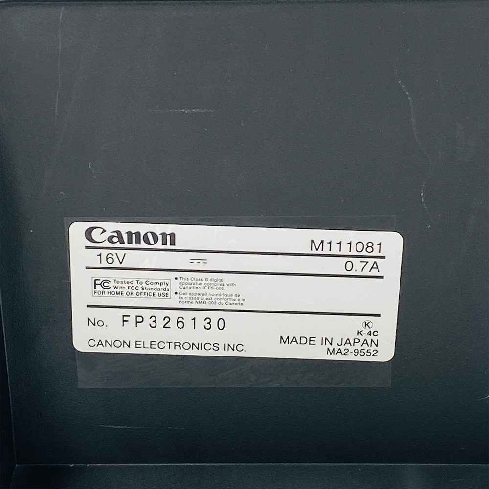 Canon ImageFORMULA DR-C125 High Speed Document Scanner USB 2.0