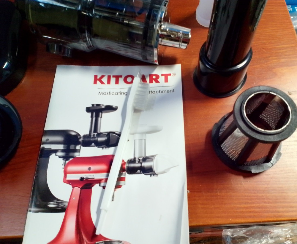 Masticating Juicer Attachment for KitchenAid All Models Stand Mixers